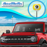 Coolballs Cool 9 Ball Pool Billiards Car Antenna Ball