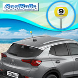 Coolballs Cool 9 Ball Pool Billiards Car Antenna Ball