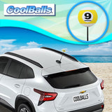 Coolballs Cool 9 Ball Pool Billiards Car Antenna Ball