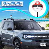 Coolballs "Cool Firefighter" Car Antenna Topper - Thick Antenna Fit