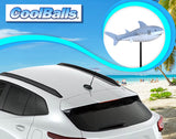 Cooltoppers "Cool Jaws" Shark Car Antenna Topper - Thin Antenna Fit