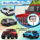 Coolballs Betty Boop Car Antenna Topper