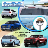 Coolballs Cool Marine Car Antenna Topper