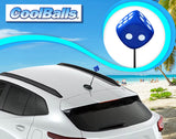 Coolballs Cool Lucky Blue Dice Antenna Topper - Thin Antenna Fit