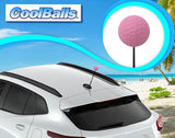Coolballs "Cool Pink Golf" Car Antenna Ball - Thin Antenna Fit