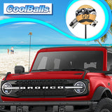 Coolballs "Cool Ese" Cool Dude Black Bandana Antenna Ball