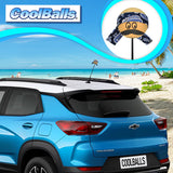 Coolballs "Cool Ese" Cool Dude Blue Bandana Antenna Ball