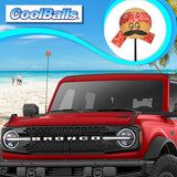 Coolballs "Cool Ese" Cool Dude Red Bandana Antenna Ball