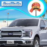 Coolballs "Cool Ese" Cool Dude Red Bandana Antenna Ball
