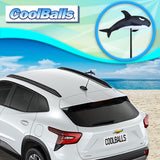 Cooltoppers "Cool Whale" Car Antenna Topper - Thin Antenna Fit