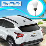 Coolballs "Bright One" White Light Bulb Car Antenna Topper