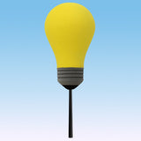 Coolballs "Bright One" Yellow Light Bulb Car Antenna Topper