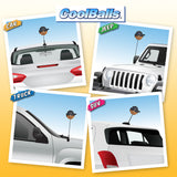 Coolballs Cool Brother African American Guy Car Antenna Ball / Mirror Dangler / Dashboard Buddy