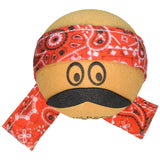 Coolballs "Cool Ese" Cool Dude Red Bandana Antenna Ball