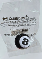 Coolballs Cool 8 Ball Pool Billiards Car Antenna Ball / Mirror Dangler / Dashboard Buddy