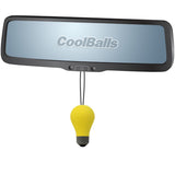 Coolballs "Bright One" Yellow Light Bulb Car Antenna Topper