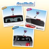 Coolballs Jesterette Car Antenna Topper / Mirror Dangler / Cute Dashboard Buddy (Auto Accessory)