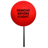 *Free Global Shipping* Quantity 100-500 Packs - Coolballs "Remove Before Flight" Red Static Wick Cover Protector Jet Aviation Airplane Antenna Balls