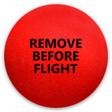(Quantity 100-5000 Packs) Coolballs "Remove Before Flight" Red Static Wick Cover Protector Jet Aviation Airplane Antenna Balls