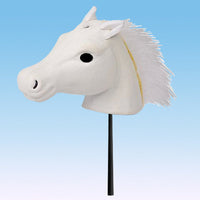 Coolballs White Horse Car Antenna Topper / Auto Mirror Dangler / Cute Dashboard Accessory