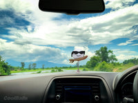 Coolballs "Cool Surfer Dude" Surfing Car Antenna Topper / Mirror Dangler / Dashboard Buddy (Auto Accessory)