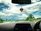 Coolballs Cool Football w/ Shades Antenna Topper / Mirror Dangler / Dashboard Buddy (Car Accessory)