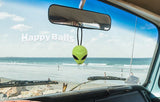 Coolballs Green Alien Car Antenna Topper / Mirror Dangler / Auto Dashboard Buddy
